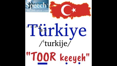 How To Pronounce Turkiye Turkey In Turkish Youtube