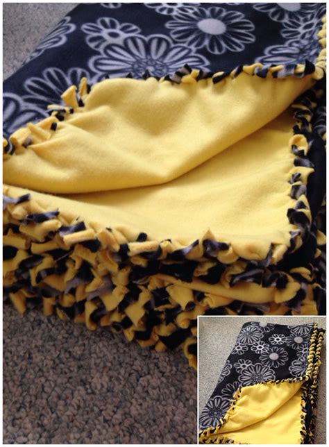 Double Layer Fleece Blanket With Braided Edge Braids Layers Fleece