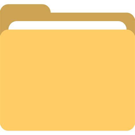 Folder Icon Flat Free Sample Iconset Squid Ink