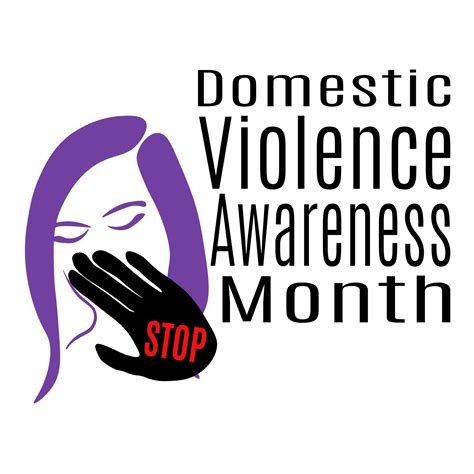Domestic Violence Awareness Month Idea For A Poster Banner Or Flyer