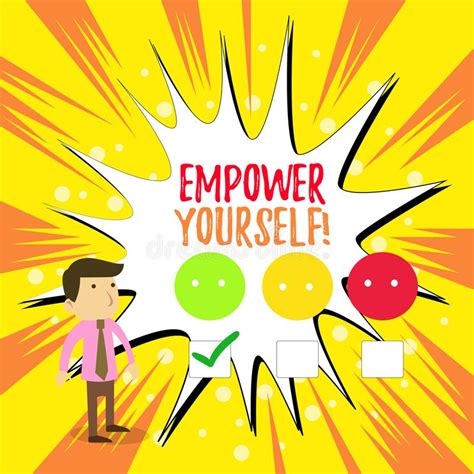 Writing Note Showing Empower Yourself Business Photo Showcasing Taking