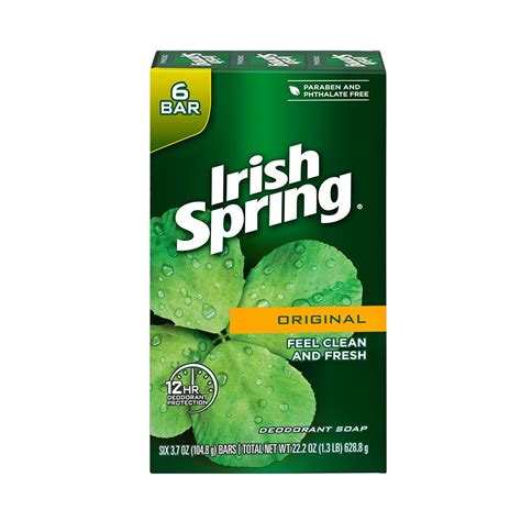 IRISH SPRING SOAP ORIGINAL 3.7OZ 6-PACK | All Day Supermarket