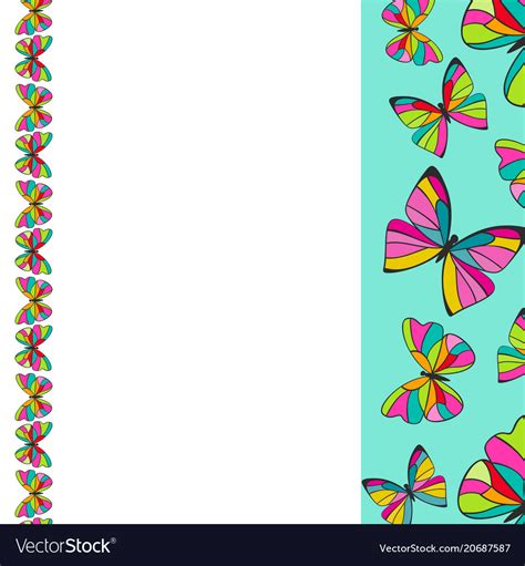 Butterfly Border Designs