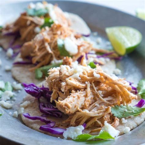 For the zesty shredded chicken. Shredded Chicken Street Tacos | Street tacos, Shredded ...