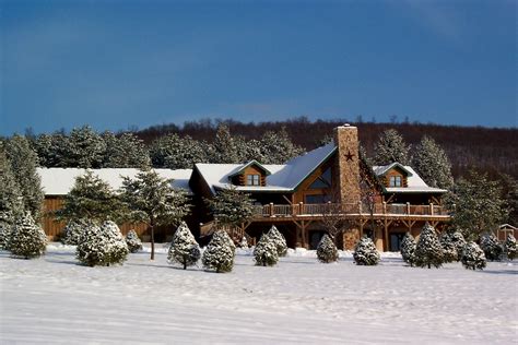 Country Log Home Or Corporate Retreat