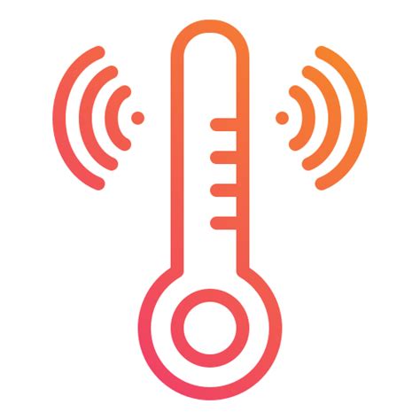 Temperature Control Mangsaabguru Lineal Gradient Icon