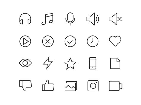 Simple Svg Icons By Koloicons On Dribbble