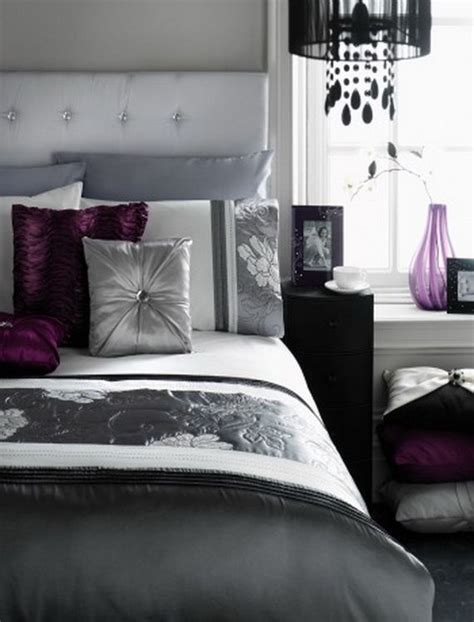 Silver and white bedroom ideas. Elegant Black Bedroom Decorating Ideas | Silver bedroom ...
