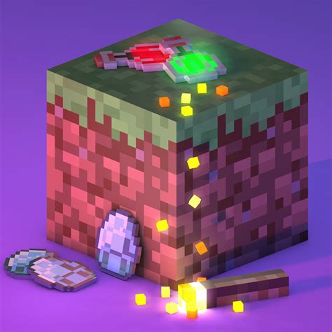 Minecraft Blocks 3d