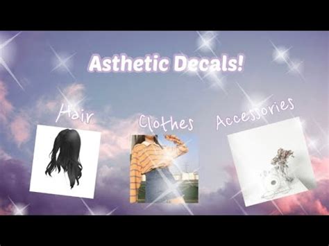Aesthetic hats, hair and face accessory code for bloxburg and more part 8 (iirees). Bloxburg Codes! (Hair, Accessories, and Clothes) - YouTube