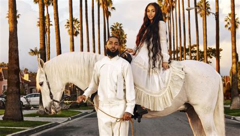 Lauren London Tattoo Herself With Her Beloved Nipsey Hussel Picture