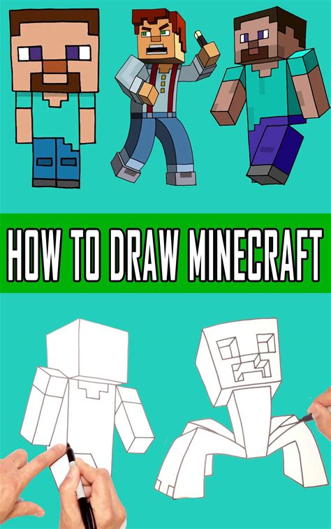 How To Draw Minecraft Draw Characters Minecraft By David Ocr Goodreads