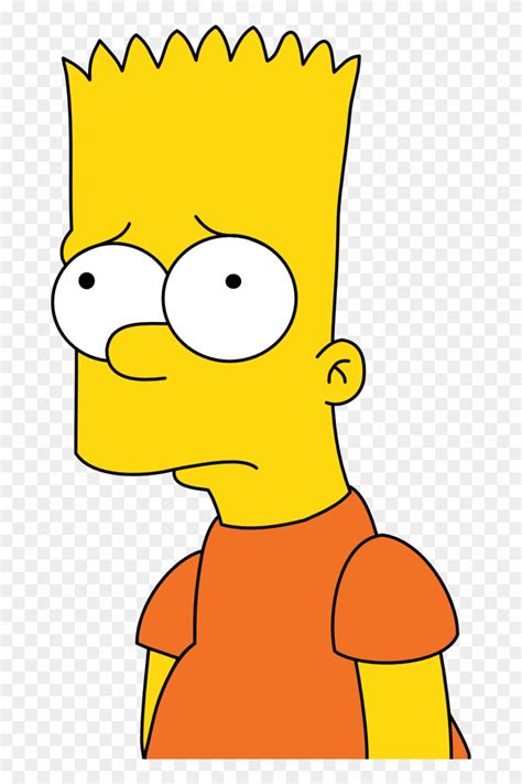 Bart Disappointed By Mighty355 Bart Simpson Sad Png Free
