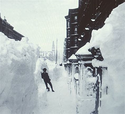 Check Out These Pics Of The Blizzard Of 1888