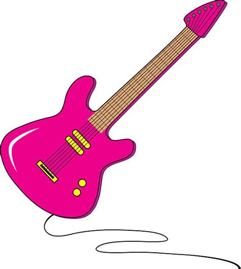 Pink Guitar Illustrations Royalty Free Vector Graphics And Clip Art Istock