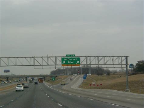 Interstate 270 Interchange Exit 23 Hazelwood Missouri
