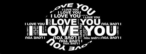 I Love You Letters Facebook Cover Photo