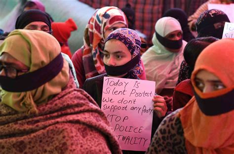 Indian Women Protest New Citizenship Laws Joining A Global Fourth