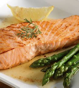 Rub steaks with olive oil, kosher salt and coarsely ground pepper. Broiled salmon recipe | UCI Health | Orange County, CA