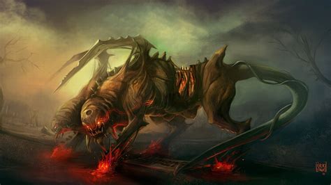 Dark Fantasy Monster Monsters Creatures Creature Demon Demons Wallpaper