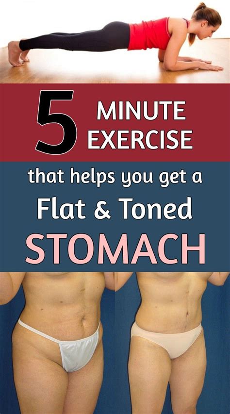 5 Minute Exercise That Helps You Get A Flat And Toned Stomach