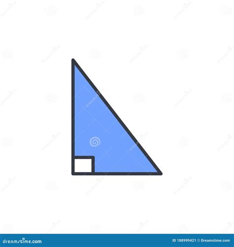 Right Triangle Icon Element Of Web Icon With One Color For Mobile