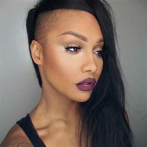 16 trending looks scroll through this gallery to see how you can pull off any one of these shaved hairstyles for black women whether you're going for a buzzcut, a pixie with an undercut, or a side shaven look. 20+ Punk Long Hairstyles | Hairstyles and Haircuts ...