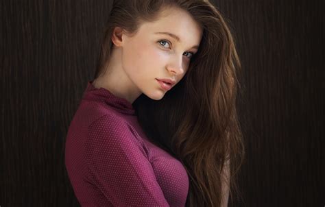 Wallpaper Girl Face Background Sweetheart Model