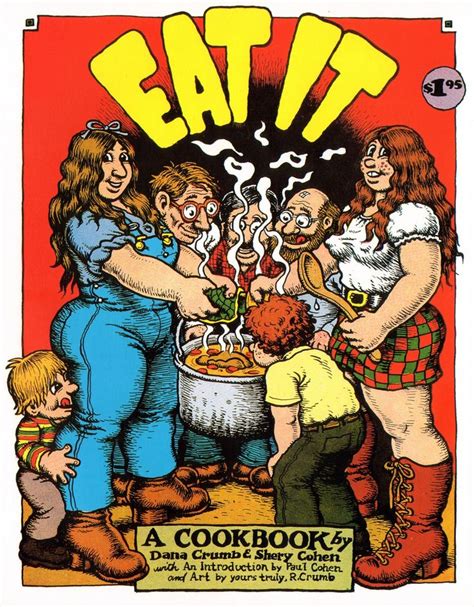 Eatitcookbook 1247×1600 Robert Crumb Illustrator Illustraties