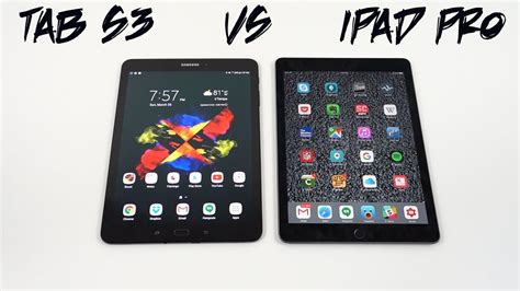 Apple Ipad Pro 97 Vs Samsung Galaxy Tab S3 Apple Poster