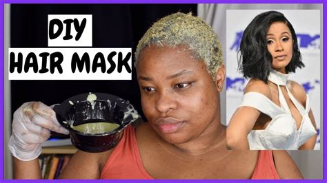 testing cardi b hair mask tips home made for natural hair jenny fyn youtube