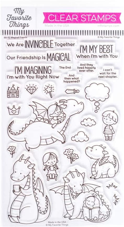 My Favorite Things Birdie Brown Stamp Mag Magical Friends Bigamart