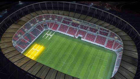 Ahmad Bin Ali Stadium Unveiled To The World With Spectacular Launch