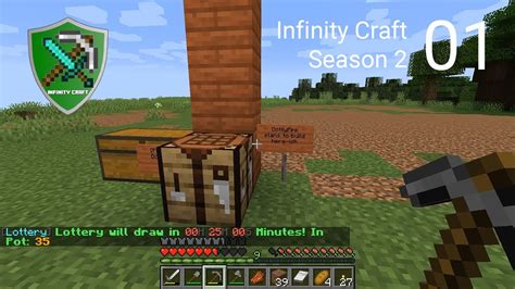 New Beginnings Infinity Craft Season 2 Ep 01 Minecraft Youtube