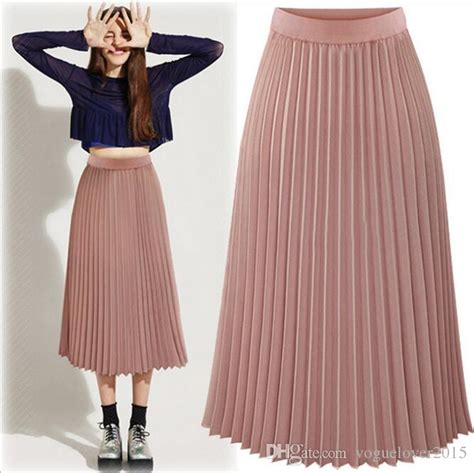 types of pleated skirt