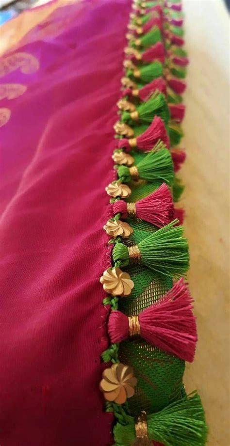 Sind sie bereit, ihre dekorationsfähigkeiten über die grundlagen hinaus zu nutzen? Simple Sari Kuchu Designs Latest - Indian Fashion Ideas ...