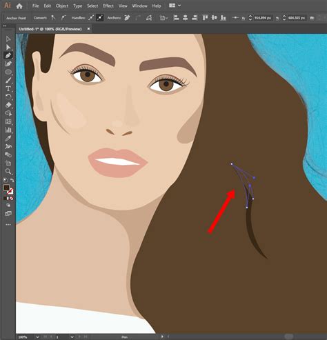 Top 176 How To Draw Hair In Adobe Illustrator
