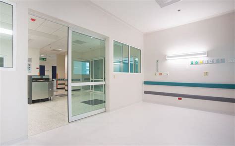 Not all sliding doors have to have that rustic vibe, instead it can be traditional and chic. Exam Room | Horton Automatics