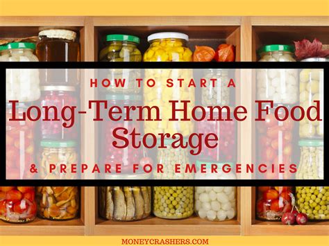 Wise company emergency food supply is a smaller and lightweight long term food storage solution that nevertheless provides 60 servings of easily prepared food. How to Start a Long-Term Home Food Storage & Prepare for ...