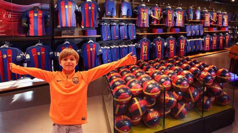 The fc barcelona store is renowned for its interactive nature, where you can create your own experience based on your interests. FC Barcelona Mega Store Shopping Experience Fun - YouTube