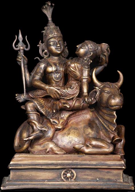 Sold Shiva Statue With Shakti And Nandi 8 54b24 Hindu Gods And Buddha
