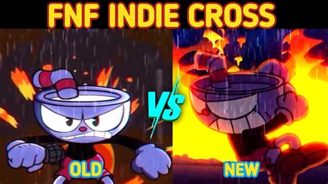 Fnf Indie Cross Old Vs New Cuphead Sans Bendy Fnf Mod Youtube