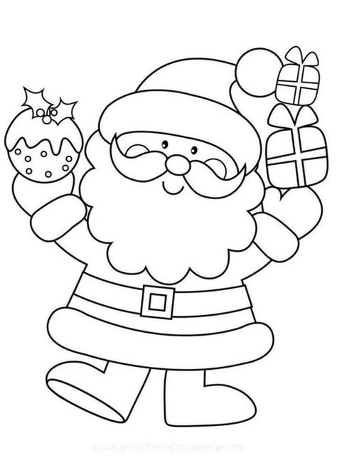Aprender Acerca 90 Imagen Dibujos Santa Claus Para Colorear E Imprimir