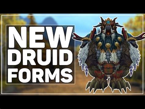 WoW Legion: The New Druid Forms (Moonkin & Artifact Guardian/Feral)