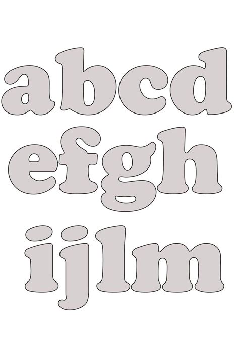 Moldes De Letras Del Alfabeto Para Imprimir Imagui Alphabet Images