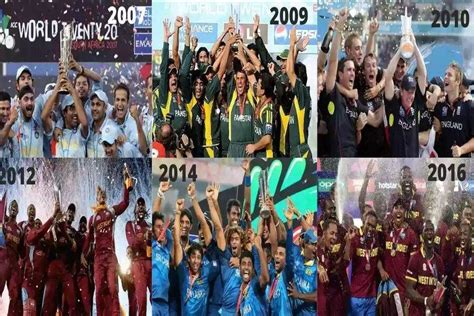 T20 World Cup Winners List Since First Edition In 2007 India Fantasy