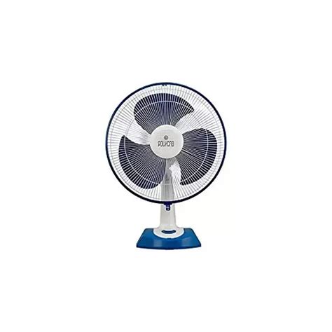 Buy Polycab Aery Ns 400 Mm Table Fan White Blue Online In India At Best