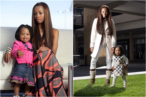 Before And After Khanyi Mbaus Daughter Becomes Her Mini Me Photos