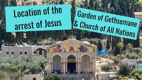 Garden Of Gethsemane And Church Of All Nations 4k Youtube