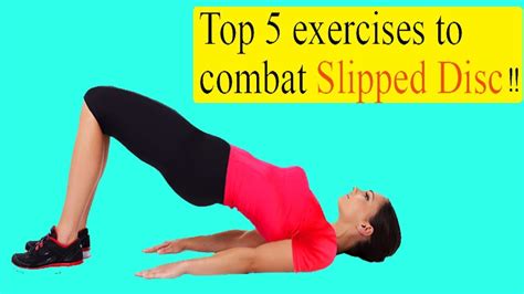 Top 5 Exercises To Combat Slipped Disc Youtube
